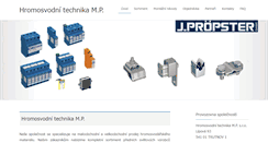 Desktop Screenshot of hromosvodnitechnika.cz